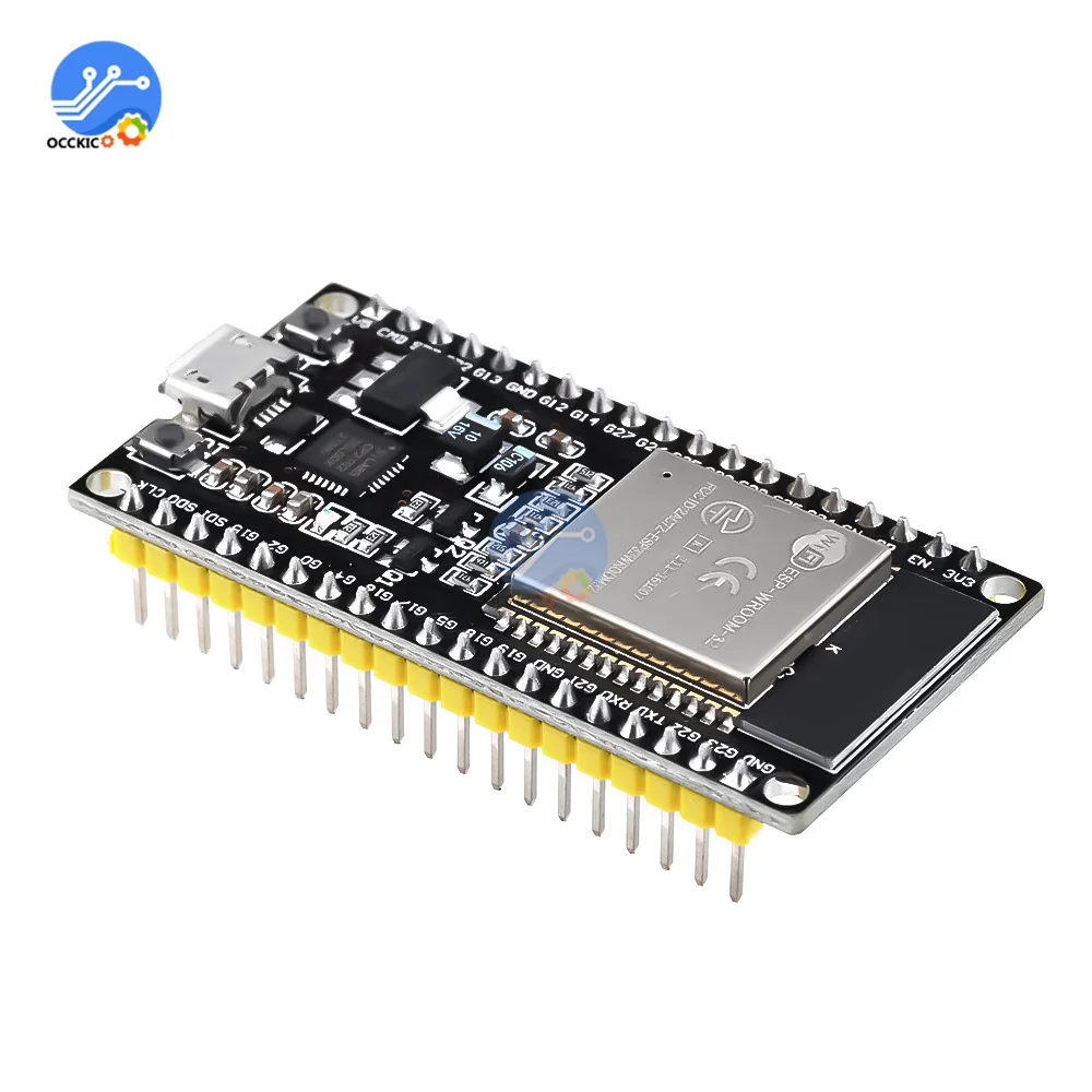 Esp32 Wroom Esp-Wroom-32 Scheda Di Sviluppo Bluetooth Wifi Dual Core Cpu Cp2102 Micro Usb Esp32S A Bassissima Potenza Per Arduino