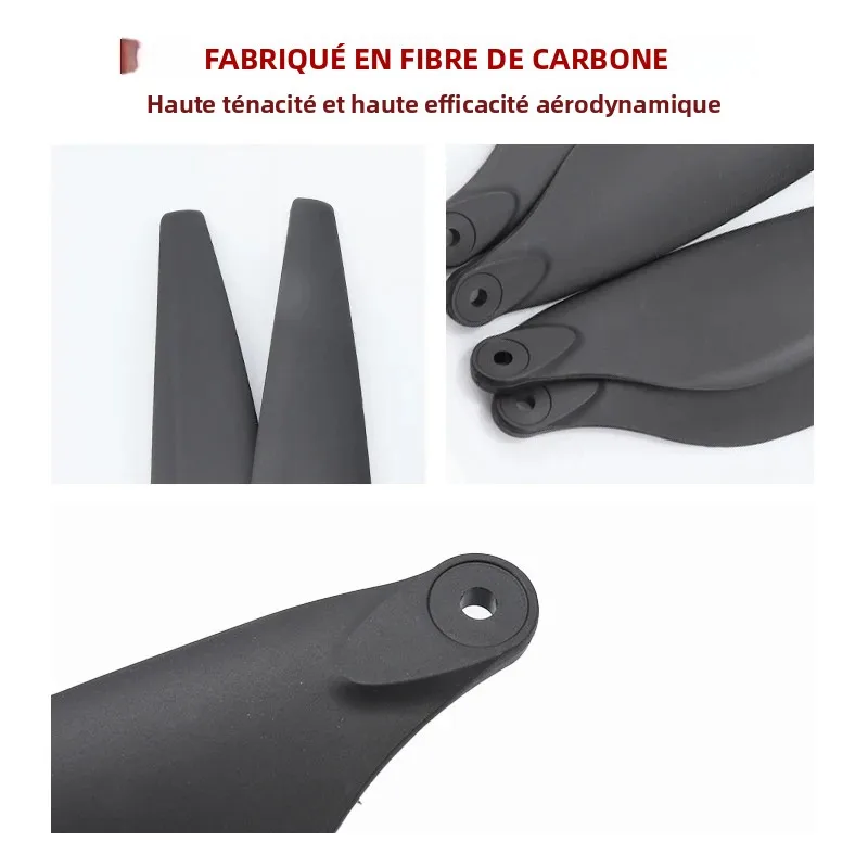 Hélices TENRUI pour Hobbywing X8 4pcs CW+CCW - Lot de 8 pales