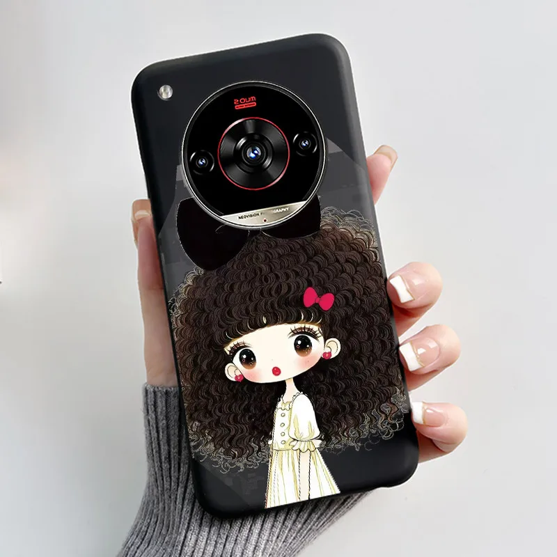 Aesthetic Luxury Soft Silicone Cover for ZTE Nubia Focus 2 Ultra 5G - Cute & Cool Design for Boys & Girls