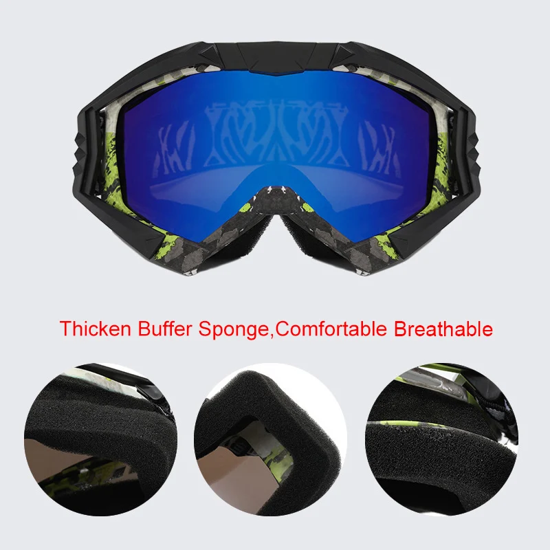 New Ski Goggles Men Women Double Layers Anti-fog Uv400 Protection Big  Skiing Glasses Winter Outdoor Snow Snowboard Eyewear