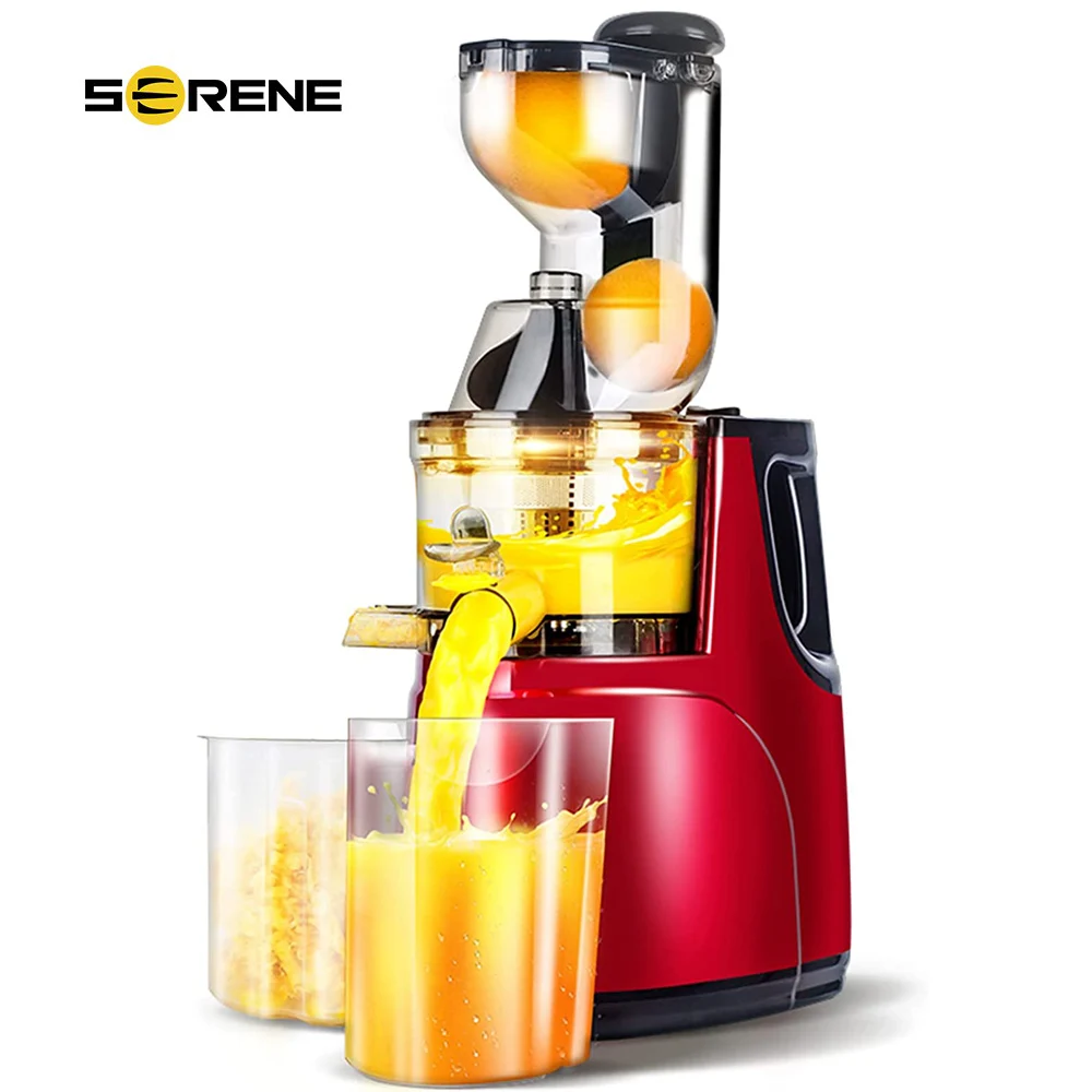 OverTwice Slow Masticating Juicer Cold Press Juice Extractor Apple Orange Citrus Juicer Machine Fast Delivery