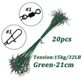 20Pc 21cm Green