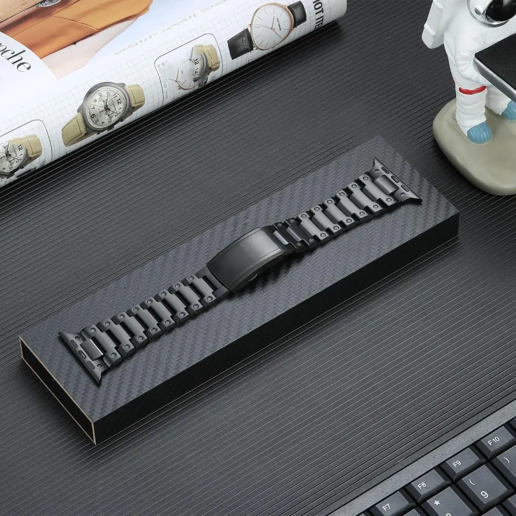 Premium Titanium Metal Watch Strap Bracelet