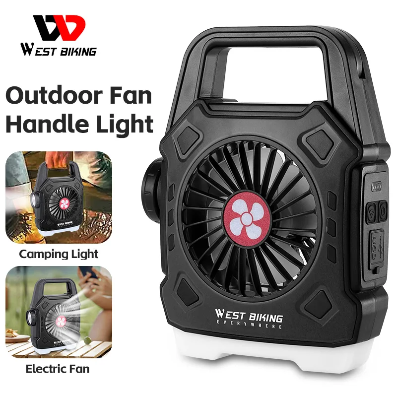 WEST BIKING ޴ ķ , ǳ , 3 in 1 ٱ ߿ , USB ,  , ̽ Ʈ 