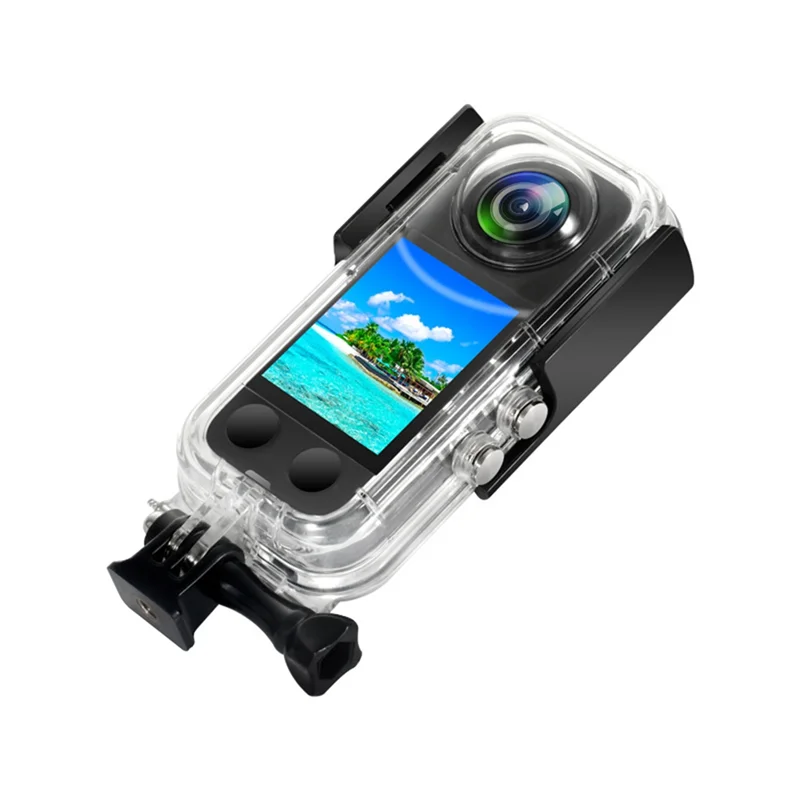 X3 방수 쉘 다이빙 쉘 보호 쉘, 낙하 방지 쉘, Insta 360 용 파노라마 스포츠 카메라 액세서리, 40M