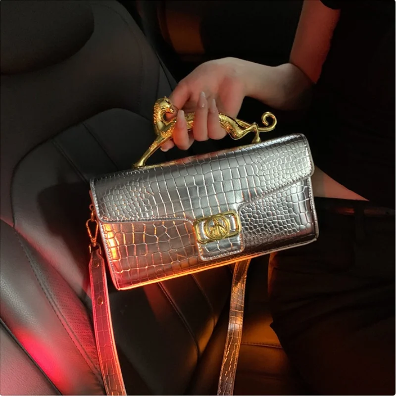 المرأة الفاخرة العلامة التجارية تصميم حقيبة جلدية...