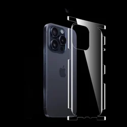 HD Clear Matte Hydrogel Back Screen Protector - Full Coverage and Durable Film - iPhone 16 (HD Clear)