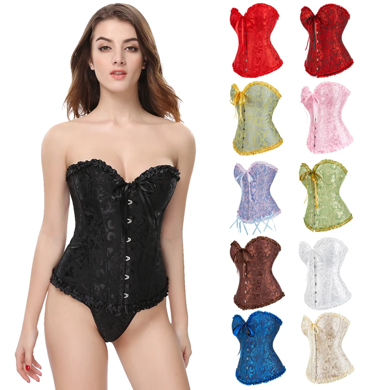 Women Corset Bustier Top Body Shaper
