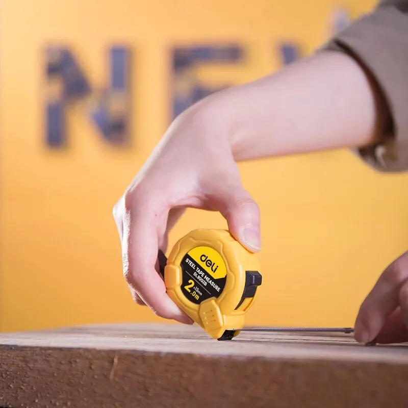 Deli Tape Measure 2M 3.5M Precision Durable ABS Case Measuring Ruler tape measure,measuring tape,measuring ruler