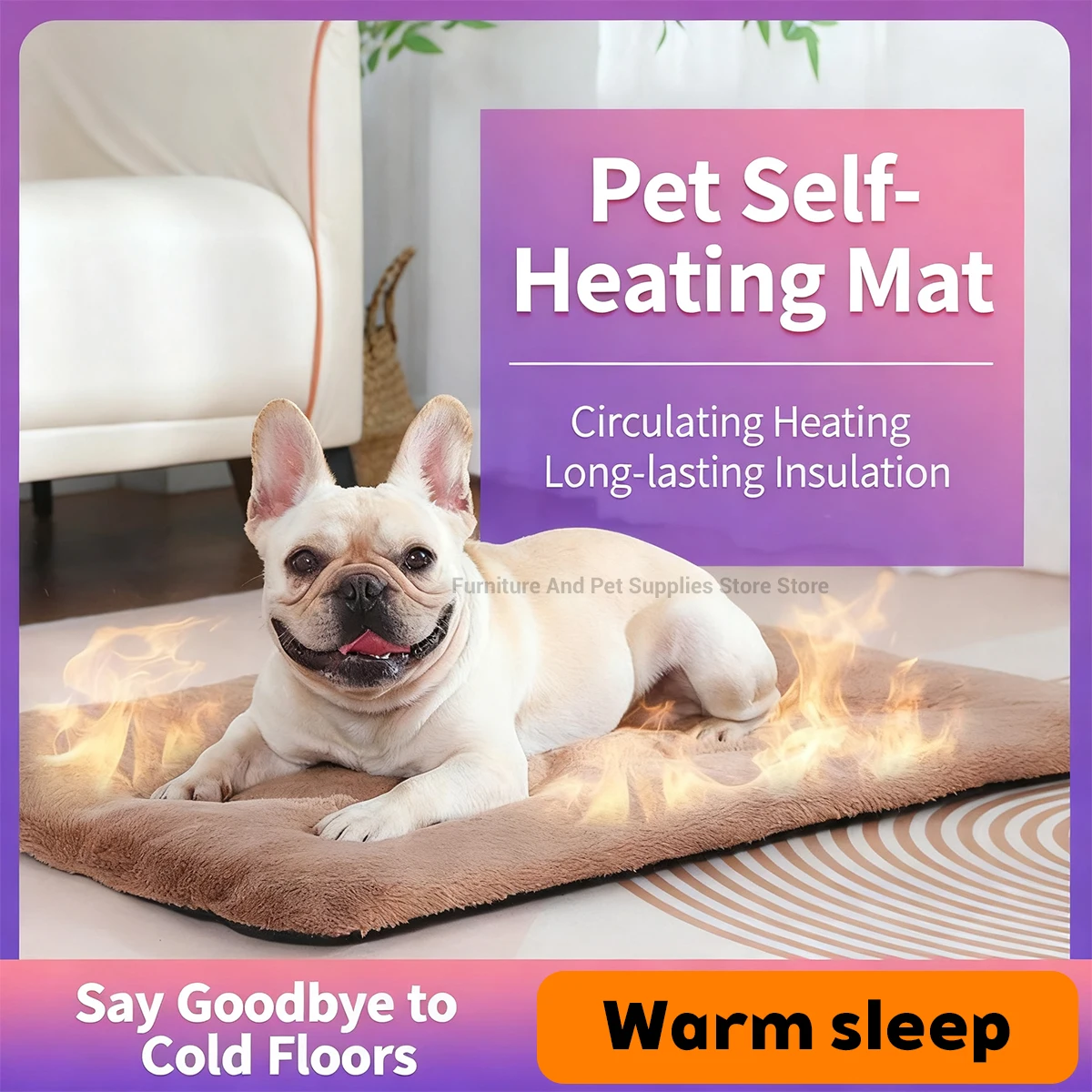 Self Heating Pet Pad 5
