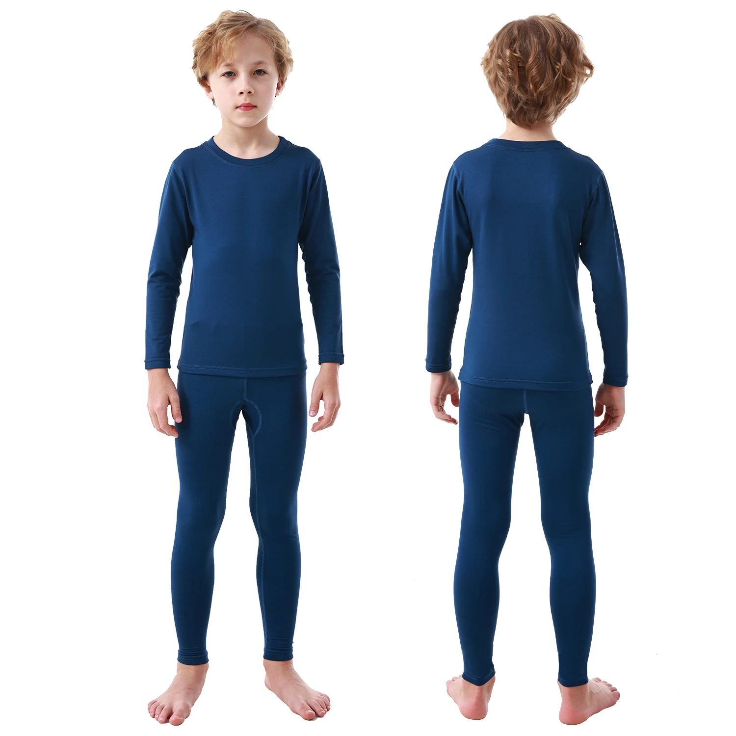 Legging Thermique Fille Doublé Polaire - Collant D'hiver Chaud En Soie, Pour Activités Extérieures, école, Taille 4-16 Ans - 3