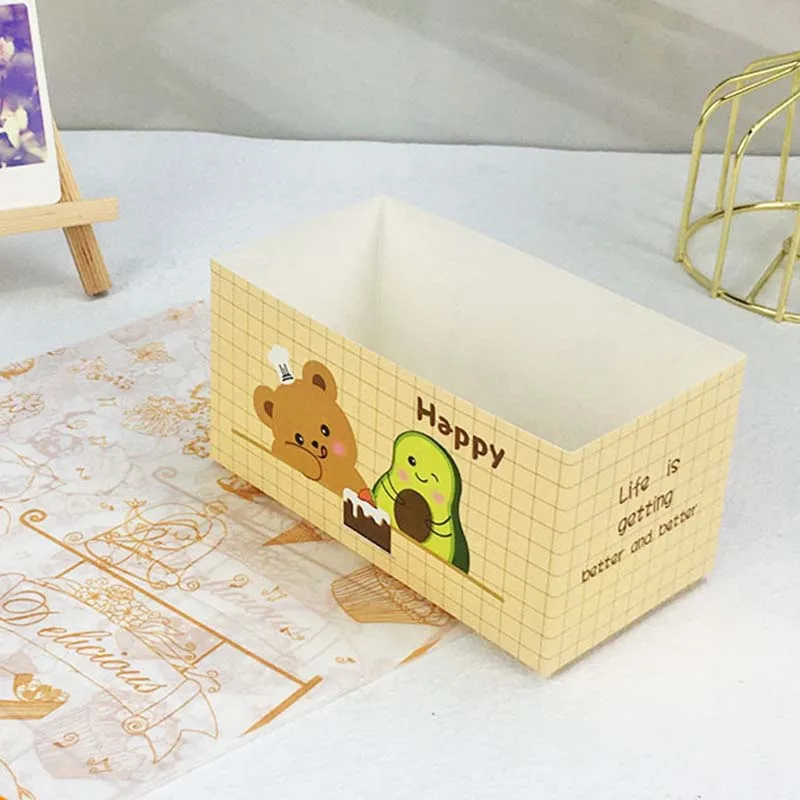 50pcs Disposable Food Packaging Boxes, Paper Sandwich, Toast, Burger, Cake Takeaway Con... - SKU DFPB2235 - UGI Packaging