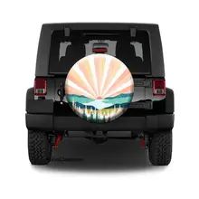 

Sunrise Tire COVER, Waterproof Protective COVER,Personalized Custom Car Accessories,Camping Tire COVER,Car Decoration,for Jeep S