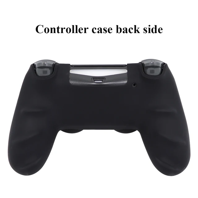 48850-037414.jpg housse manette ps4 en Silicone antidérapante pour Sony Dualshock 4 PS4 Pro Slim