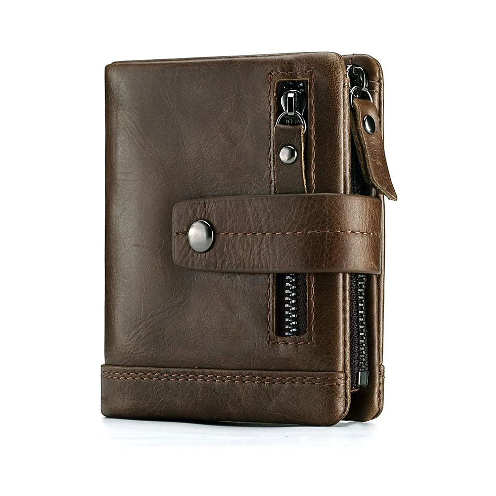 KRISHNA Men Casual Black Genuine Leather Wallet Black - Price in India |  Flipkart.com