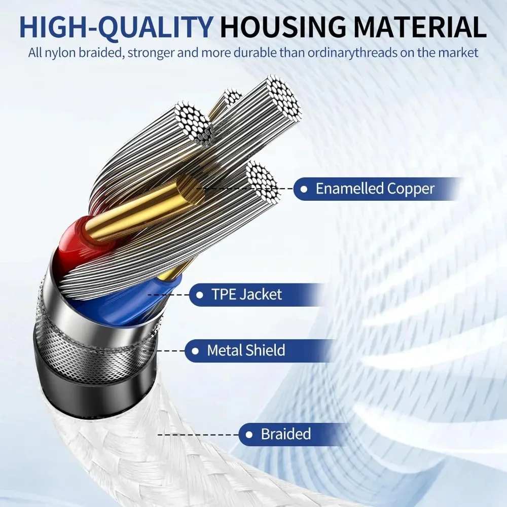 Super Fast Charging 90° Elbow USB-C Data Cable - Multiple Lengths Available