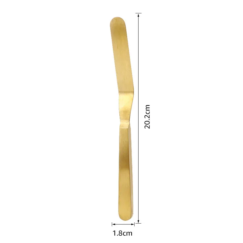 Baking Tools Stainless Steel Cake Icing Spatula 8-Inch Offset Spatulas Butter Spreader-Baking Tools