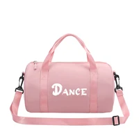 Sports Bags Gym Weekend Girl Fitness Children's Big Pocket Kids Dance Shoes Training Shoulder Bolsas For Luggage Travel Handbags 1