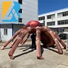 Custom Made Halloween Supplies Giant Inflatable Spider for Event Space Toys 6