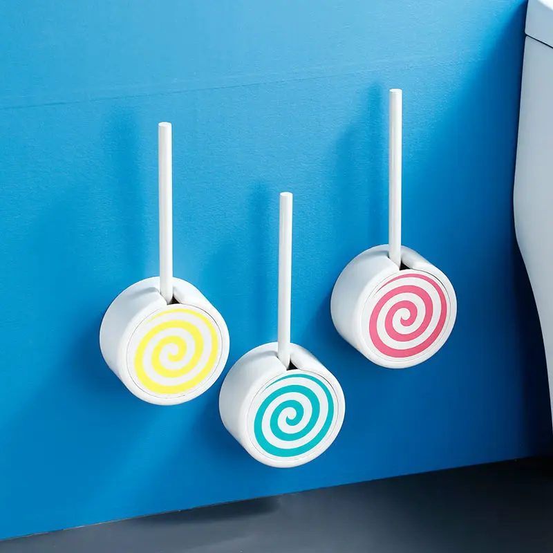 Candy Scopino Testina In Silicone Per Prodotti Per La Pulizia Della Casa Wc Gadget Per La Casa Strumenti Di Lavaggio Supporto Per Asciugatura Accessor