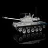 HENG LONG 1/16 Snow 7.0 Upgraded Walker Bulldog Painted White RC Tank 3839 W/ 360° Turret Steel Sprocket Wheels Car Toys Boys 4