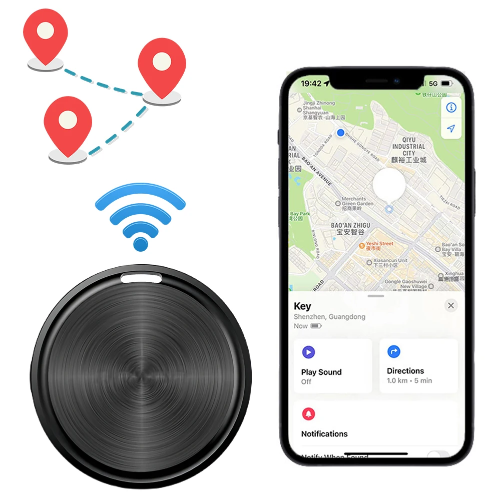 Android Compatible GPS Tracker for Pets and Items