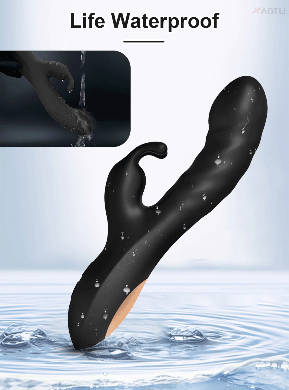 Rabbit Vibrator for Women Powerful G Spot Dildo Clitoris Stimulator Massager Silicone Sex Toys Shop Adults Goods for Female