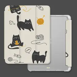 Premium TPU Soft Tablet Case with Pencil Holder & Smart Cover Functionality - A7 Lite 8.7 inch (STPU - DM - TD10725)