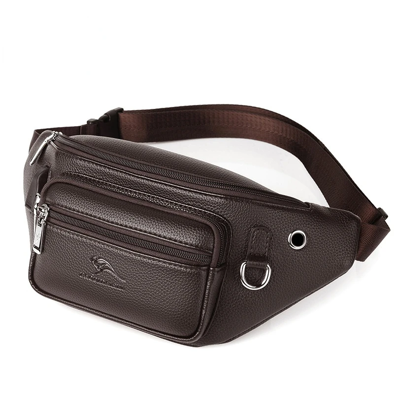 Leather Fanny Packs Men Fanny Pack Leather Man Leather Waist Pack