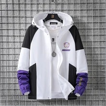 

Men's Jacket Spring and Autumn Youth Student Spring Trend Baggy Coat Men