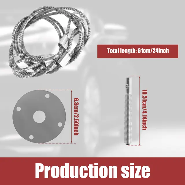 Perno Cofano In Lega Alluminio CNC - Kit Blocco Universale Per Auto, Colore Argento - Foto 7