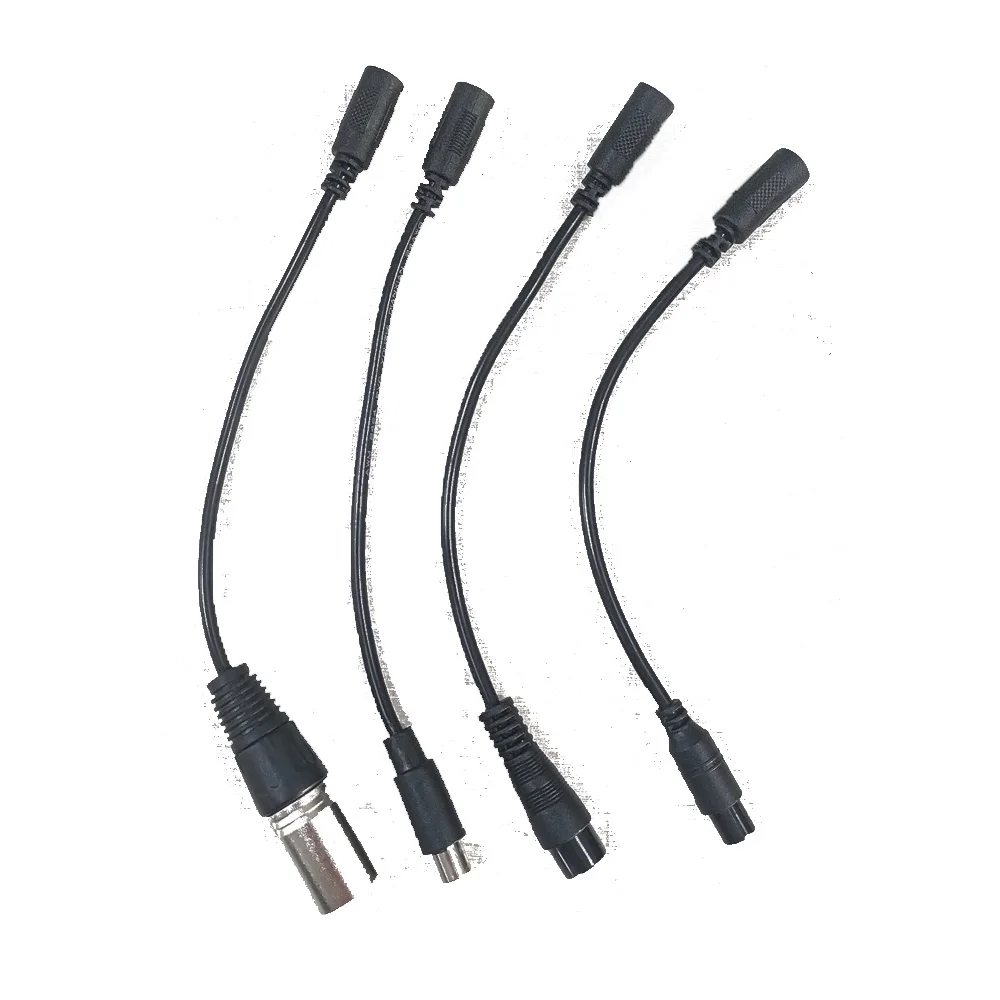 Connection Line Male Connector DC To Triangle XLR Aviation Xiaomi Power Cable Adaptor For Car Battery Charging Adapter Cables