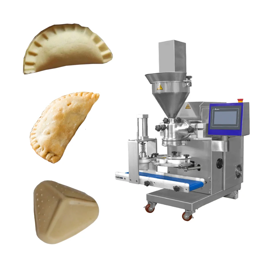 Máquina automática para hacer Empanada Samosa, fabricante de dumplings de alta eficiencia