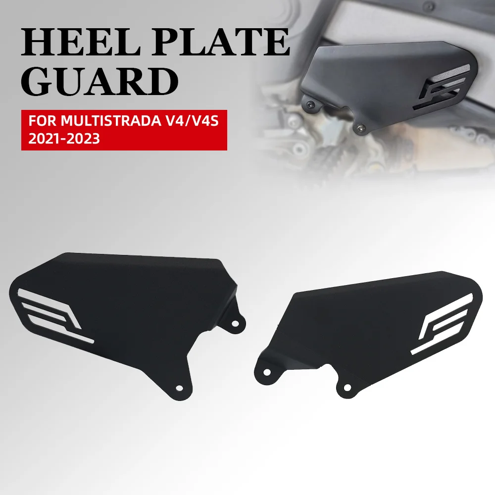 

Motorcycle Front foot protector FOR DUCATI MULTISTRADA V4/V4S 2021-2022-2023 SPORT/FULL Heel Plate Guard Protection Accessories