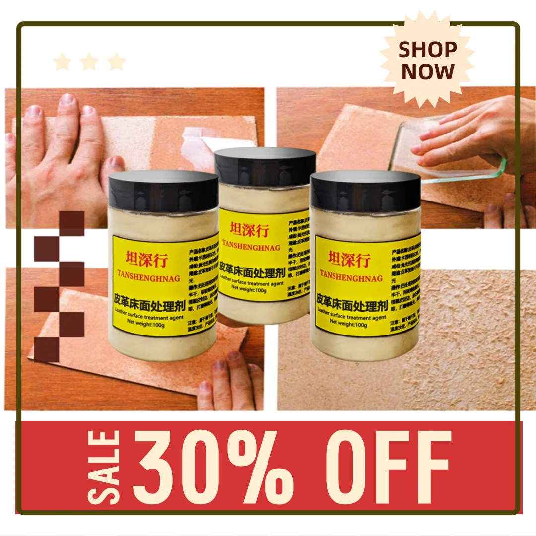 Leather Finish Tokonole Rougher Burnisher Gum Handcraft CMC Clear & Smooth Treatment Agent Edge Coat Paint 100g