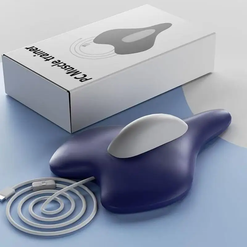 Muscle Trainer Pelvic Floor Trainer Pelvic Floor Exerciser Pelvic Floor Muscle Trainer Kegel Training Massage Repair Soft Cushion Prostate Sexual Function Sphincter Bladder Trainer