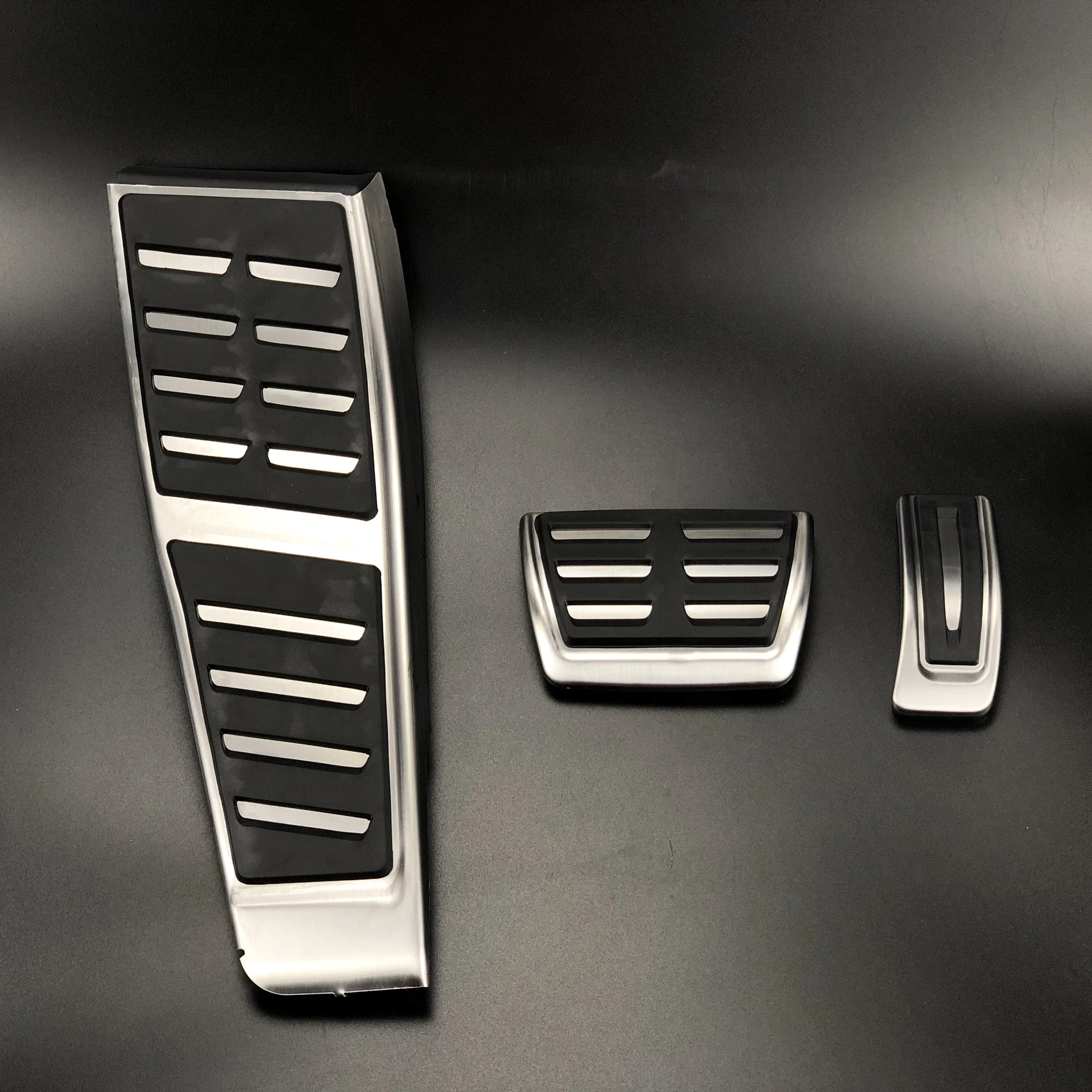 Car Gas Fuel Brake Dead Footrest Foot Pedal Cover Pad Trim auto Accessories for Audi A7 S7 RS7 4G 2010- A6 S6 RS6 C7 4G RHD