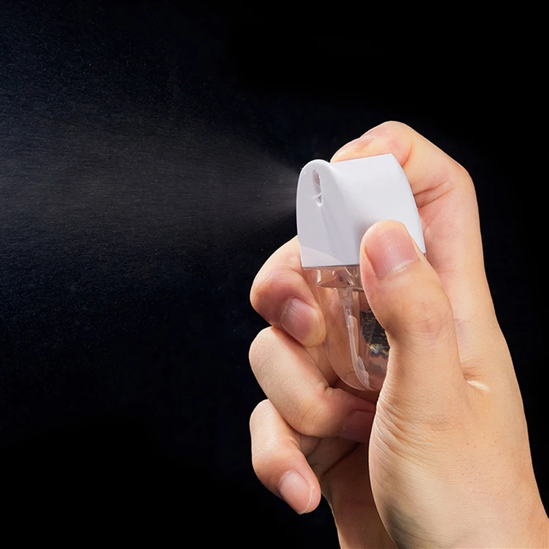 30ML 카드 원형 스프레이 병 투명한 수분 액체 용기 빈 향수 리필 병 휴대용 스프레이 빈 병