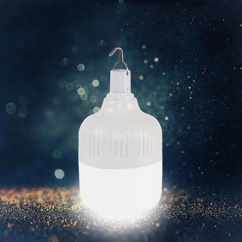 

Portable Camping Lights Rechargeable Lamp Led Light Lantern Emergency Bulb High Power Tents Lighting Flashlight Equipment Bulb