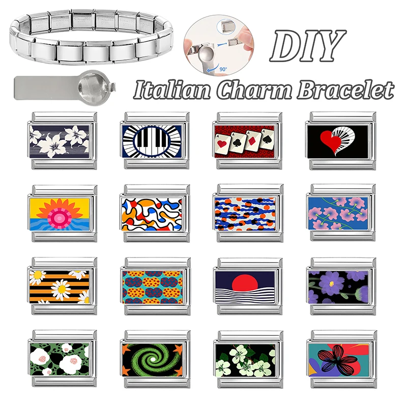 DIY Creative Italian Charm Bracelet