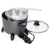 Multi-Cooker Steamer Versatile Cooking Appliance Steaming Roasting Frying Control Master® Heat Control Easy Draining Basket 1