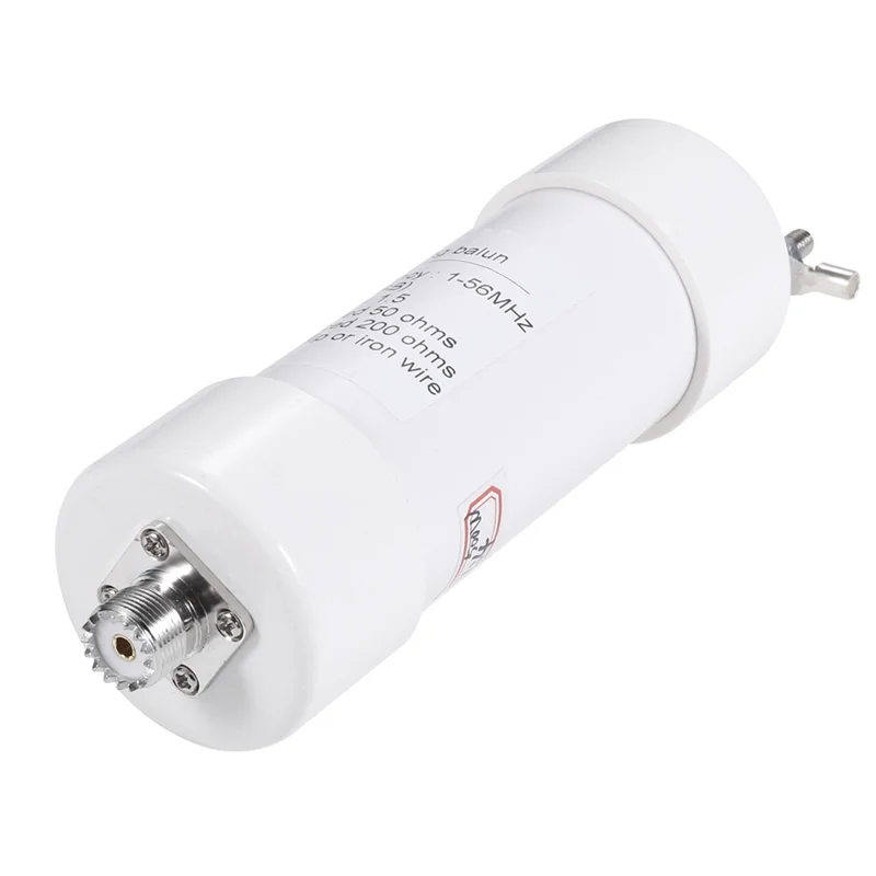 B04B-Balun 안테나 1:4 500W 1-56Mhz 50Ω 단파 SSB AM FM 다이폴/윈돔 안테나 입력용 200Ω 출력