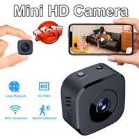 Security Camera 4K Mini Full Color Night Vision High Definition WiFi Monitor Waterproof Motion Detect Surveillance Smart Home 1