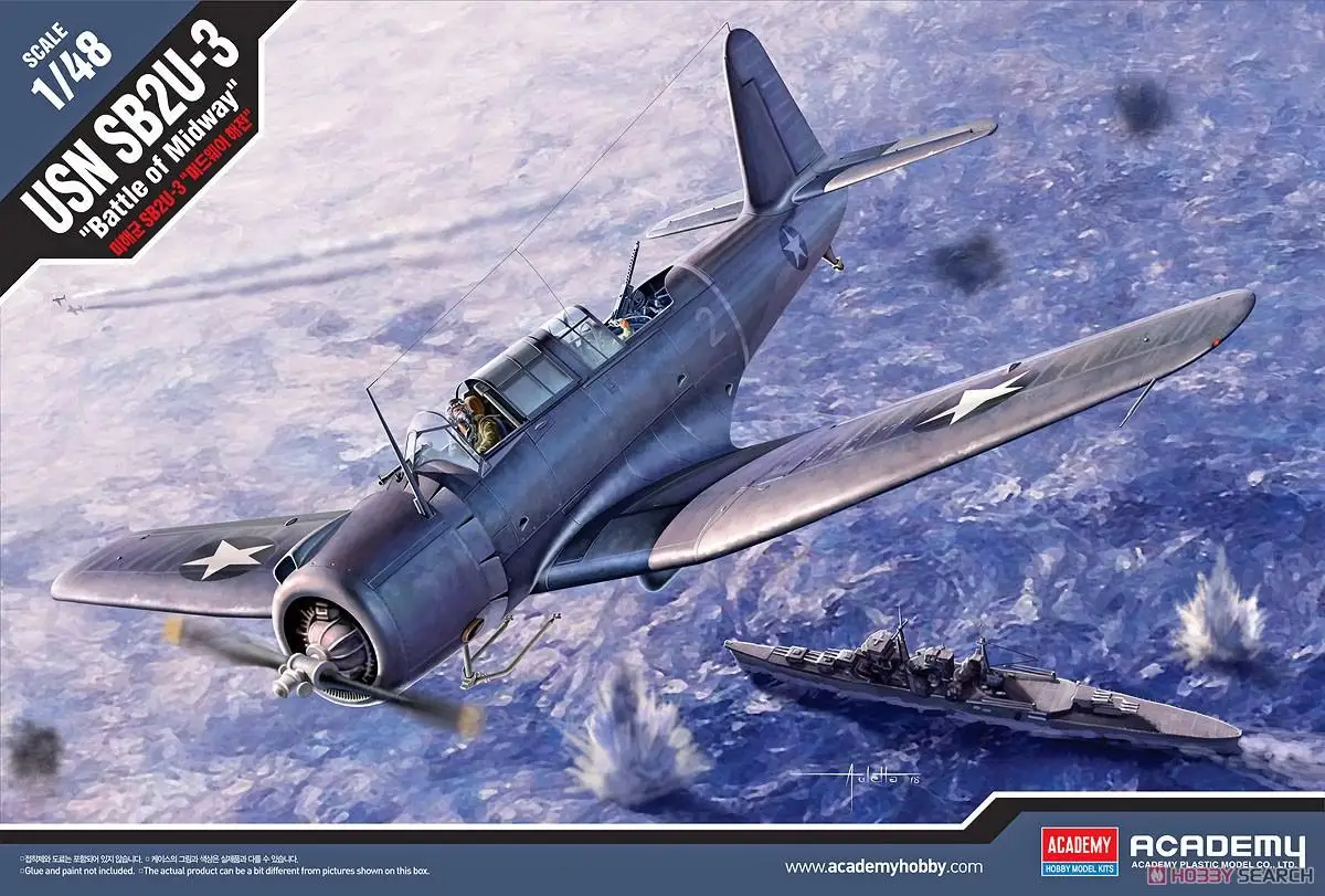 

Академия 12324 1/48 USN SB2U-3 'Battle of Midway '(пластиковая модель)