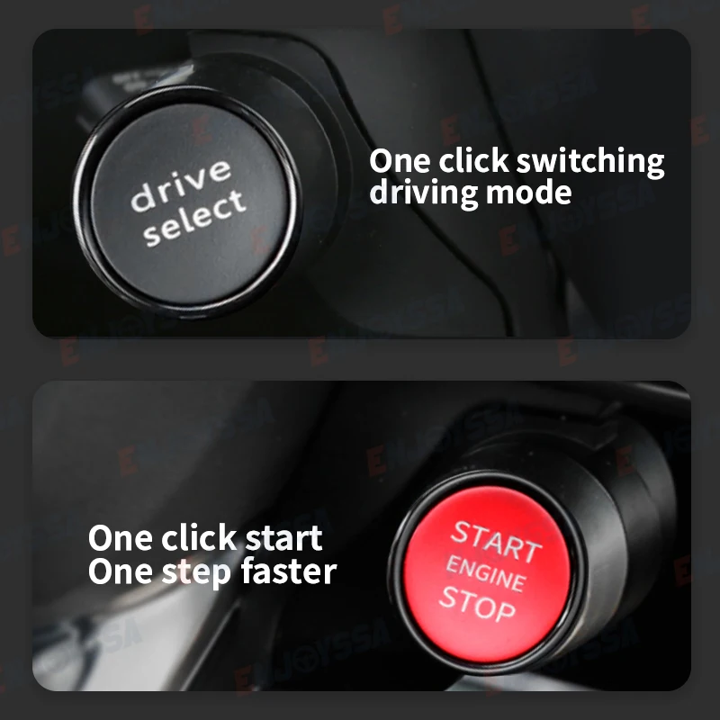 R8 Engine Start Button Drive Select Switch Steering Wheel Smart Key One Button Start for VW Golf 7 6 B8 Tiguan