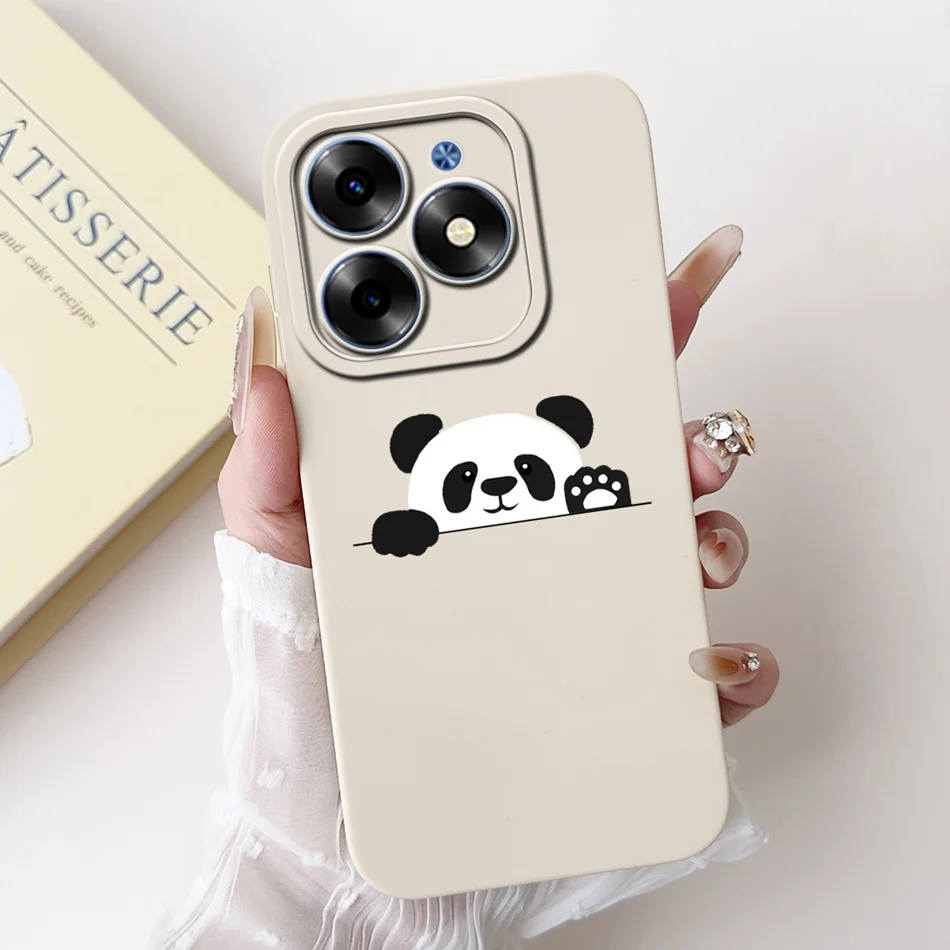 Elegant Printing Soft Silicone Lens Protective Cover Phone Case