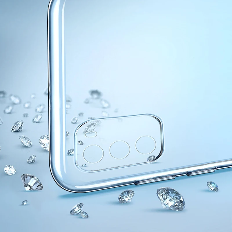 Premium Ultrathin Clear Phone Case - Soft TPU Transparent Crystal Cover