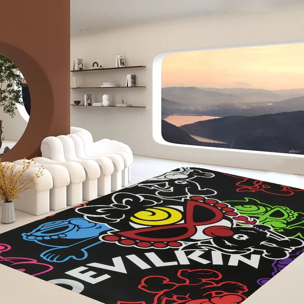Japan Fashion Hysteric Mini Kitchen Mat Cheaper Anti-slip Modern Living Room Balcony Printed Modern Home Decor 2
