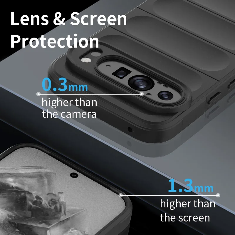 Flexible Silicone Shockproof Protective Phone Case Cover