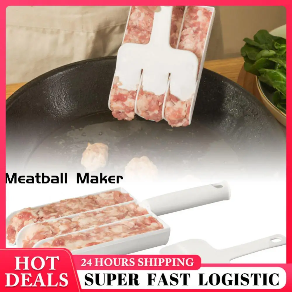 Dumpling Spoon Convenient Creative Prepare Homemade Fish Balls Kitchen Tool Homemade Fish Balls Popular Meat Stuffing Processor